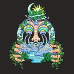 Breathe In The Air Tank Crop Design