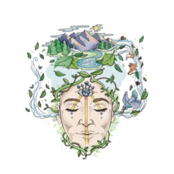 Nature is Calling Front Print Design