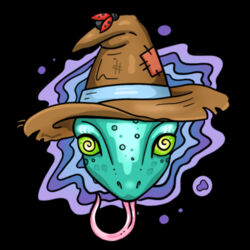 Wizard Lizard Hoodie Design