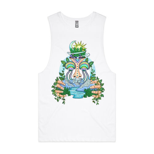 Breathe in the Air Front Print Tank Thumbnail